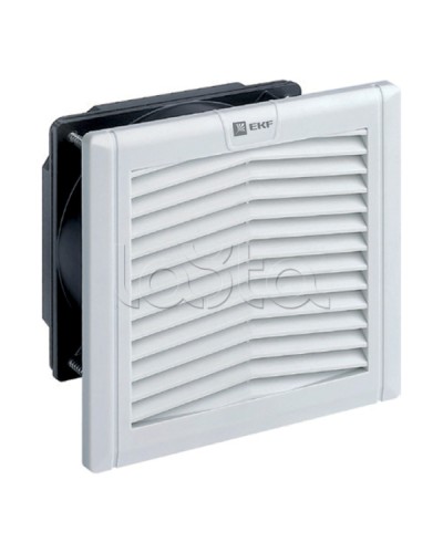 Вентилятор с фильтром 102 м³/ч 176x176 мм 220В IP54 EKF PROxima (FAN102F) в Волгограде Аксессуары для стоек и шкафов Pintop.ru