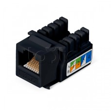 Вставка Cabeus KJ-RJ45-Cat.5e-90-BK