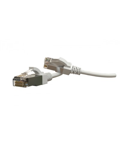 Патч-корд S/FTP Hyperline (PC-LPT-SFTP-RJ45-RJ45-C6-5M-LSZH-WH) в Волгограде Патчкорды (медные) Pintop.ru