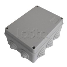 JBS150 Коробка огн E110, о/п 150х110х70, без галогена,10 вых,IP55,6P,(0,15-2,5мм2) серый Экопласт (43069HF-GR)