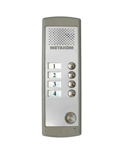 Блок вызова домофона Метаком MK4-K-TMV в Волгограде Блоки вызова многоабонентные Pintop.ru