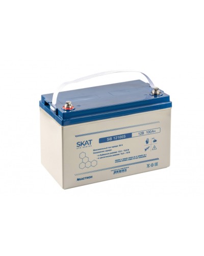 Аккумулятор свинцово-кислотный Бастион SKAT SB 12100S в Волгограде Электротехническое оборудование Pintop.ru