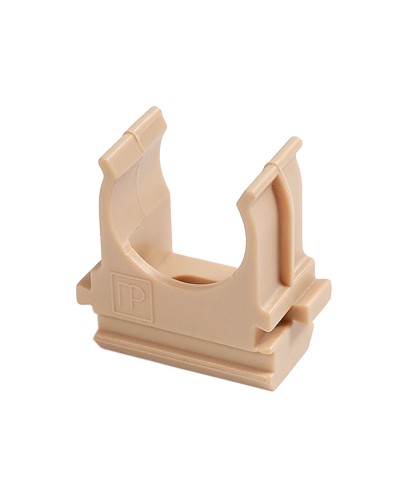 Крепёж-клипса для труб АБС-пластик сосна д20 в малой упаковке (10шт/1000шт уп/кор) Промрукав (PR13.0055) в Волгограде Держатели, клипсы, скобы Pintop.ru