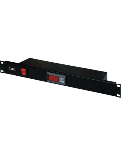 Панель для шкафа, с терморегулятором и датчиком TLK TLK-TERM-BK в Волгограде Вентиляторные модули Pintop.ru