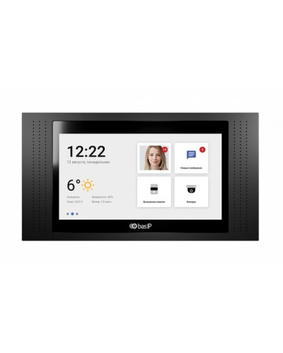 IP-видеодомофон BAS-IP AT-07L BLACK в Волгограде Вызывные IP панели Pintop.ru