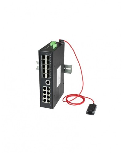 Промышленный управляемый (L2+) Ultra PoE коммутатор NST NS-SW-8G10GX-SPL/IM в Волгограде Коммутаторы Pintop.ru