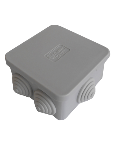Коробка распред. о/п, для монтажного пистолета 85х85х50 6 вых, IP44 (упаковка DIY) Экопласт 44066-1 в Волгограде Распределительные коробки Pintop.ru