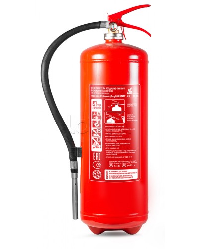 Огнетушитель ПОЖТЕХНИКА ОВП-10(з) МИГ летний (ФторПАВ) в Волгограде Огнетушители Pintop.ru