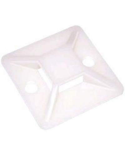 Площадка самоклеящаяся под стяжку, 40х40 мм, белая (100шт.уп) TWT-CV-ATM40 в Волгограде Патч-корды и пигтейлы Pintop.ru