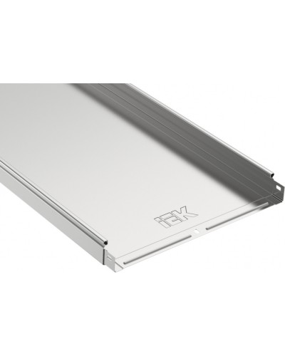 ESCA Лоток неперфорированный 50х400х3000-1,2 IEK (CLN10-050-400-120-3) в Волгограде Аксессуары для лотков Pintop.ru