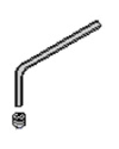 Шпилька разблокировки с ключем UNIPARK Came 119RIU011 в Волгограде Запчасти для шлагбаумов и автоматики Pintop.ru