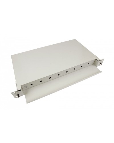 Бокс оптический 19, 1U на 8 ST/FC портов Cabeus ODF-19-8-ST в Волгограде Кросс оптический Pintop.ru