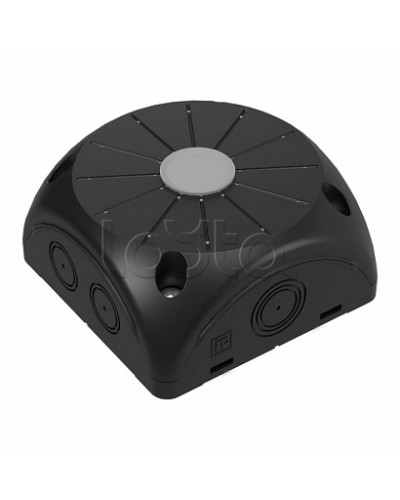 Коробка распределительная 60-0500-9005 для видеокамер двухкомпонентная безгалогенная (HF) черная 100х100х50 (20шт/кор) Промрукав в Волгограде Распределительные коробки Pintop.ru