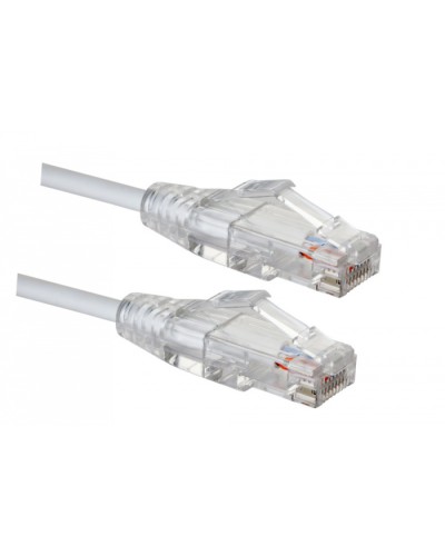 Коммутационный шнур категории 5e SLIM LINE, U/UTP, LSZH, T568B, 5 м, белый Eurolan (21S-U5-05WT) в Волгограде Патчкорды (медные) Pintop.ru
