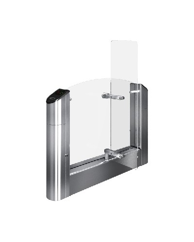 Модуль турникета крайний с высокими створками и картоприемником Oxgard Praktika T-04-SMTК-R-660 (EM-Marine) в Волгограде Турникеты Pintop.ru