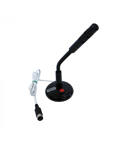 Микрофон диспетчера (разъем 5 вилка) Кристалл СДК-34.5(S/RS) в Волгограде Дополнительное оборудование для ОПС Pintop.ru