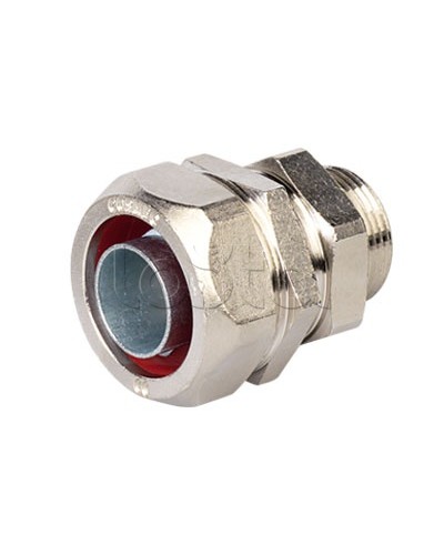 Муфта поворотная металлорукав-коробка DN 20,М25х1,5,наружная резьба DKC 6014-25G в Волгограде Повороты, муфты, тройники Pintop.ru