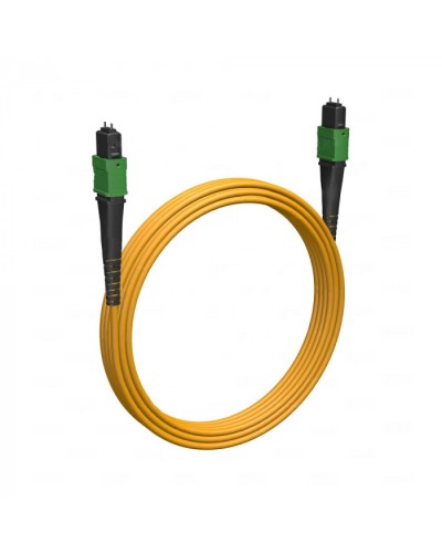 Кабельная сборка MPO(M) -MPO(M)-8 волокон 9/125 OS2, 10 m, полярность В Cabeus (FOP-9-8-MPO(M)-8-MPO(M)-B-10m) в Волгограде Кабельные сборки (оптические) Pintop.ru