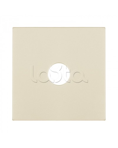 Накладка розетки TV (бежевый матовый) LK80 Экопласт (845102-1) в Волгограде Розетки компьютерные и телефонные Pintop.ru