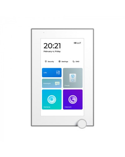 IP-видеомонитор BAS-IP AZ-07LL WHITE в Волгограде Абонентские видеоустройства Pintop.ru