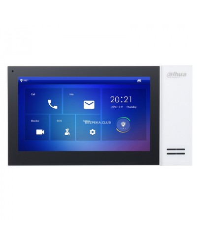 Монитор видеодомофона IP 7 дюймовый Dahua DH-VTH2421FW-P в Волгограде Абонентские IP устройства Pintop.ru