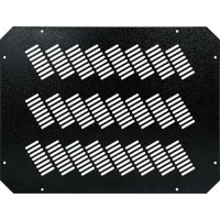 Заглушка проема вентиляторного блока, перфорированная TLK TLK-BLNK-FAN-P-BK