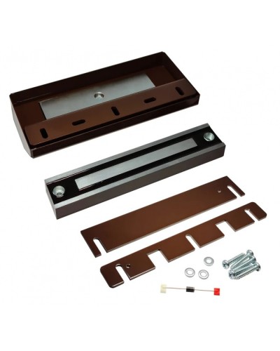 Электромагнитный замок влагозащищённый ALeko ALM-350FT (12В черный) в Волгограде Электромагнитные замки Pintop.ru