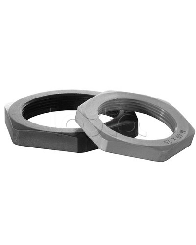 Гайка М63х1,5, полиамид, цвет черный DKC PAGM63N в Волгограде Крепеж Pintop.ru