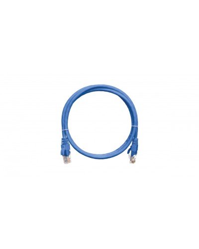 Шнур коммутационный 2хRJ45/8P8C, U/UTP, 4 пары, Кат.5е, LSZH, синий (0,5м) NIKOMAX NMC-PC4UD55B-005-C-BL в Волгограде Патчкорды (медные) Pintop.ru