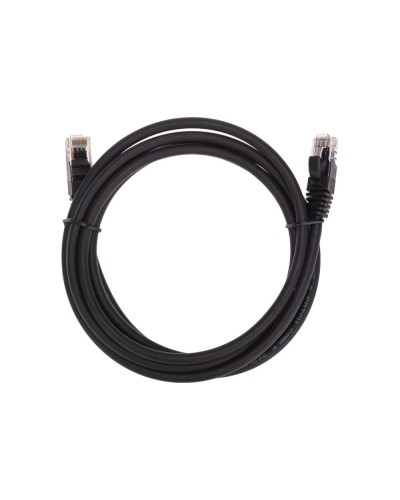 Патч-корд U/UTP, CAT 6, RJ45-RJ45, 26AWG, LSZH, черный, 2м REXANT 02-0292-2 в Волгограде Патчкорды (медные) Pintop.ru