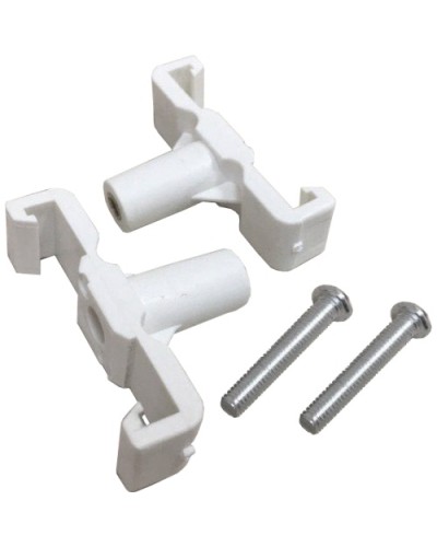 Комплект фиксаторов для установки суппорта в короб 120х50 мм, 2 шт. LANMASTER (LAN-CT120-FRM-FIX) в Волгограде Аксессуары для лотков Pintop.ru