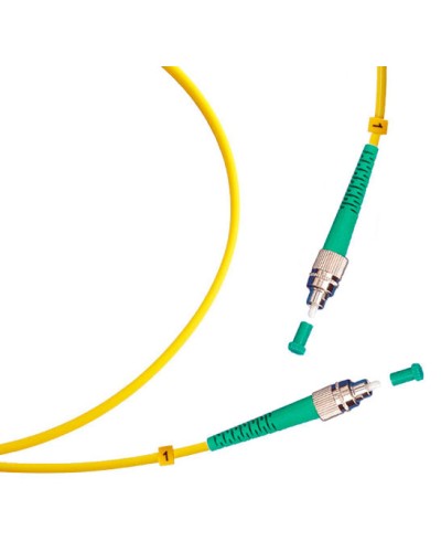 Шнур оптический simplex FC/APC-FC/APC 9/125 sm 2м LSZH Cabeus FOP(s)-9-FC/APC-FC/APC-2m в Волгограде Патч-корды оптические Pintop.ru
