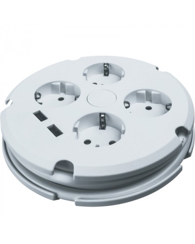 Удлинитель Navigator 61 456 NPE-USB02-04-150-ESC-3X1с/з выкл.4 гн.1.5м USB2.1A в Волгограде Блоки розеток Pintop.ru