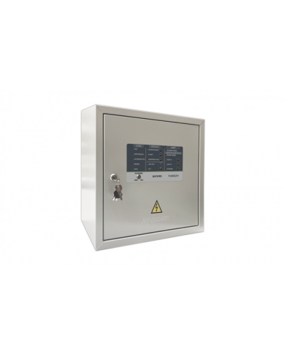 Шкаф управления адресный Рубеж ШУН/В-15-00-R3 IP54 в Волгограде Адресная система пожарной сигнализации РУБЕЖ Pintop.ru