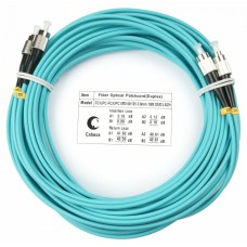 Шнур оптический duplex FC-FC 50/125 mm OM3 25м LSZH Cabeus FOP-50-FC-FC-25m