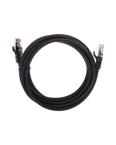 Патч-корд U/UTP, CAT 6, RJ45-RJ45, 26AWG, LSZH, черный, 3м REXANT 02-0292-3 в Волгограде Патчкорды (медные) Pintop.ru