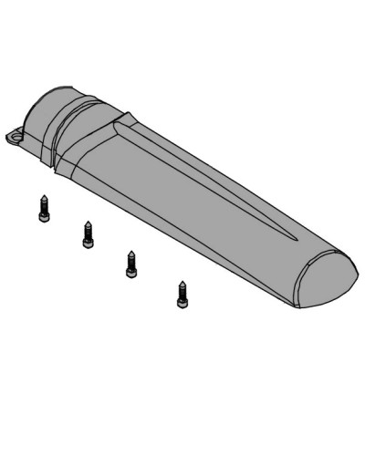 Крышка кожуха винта АХ302304, АХ3024, АХ402306, АХ412306 Came 119RID308 в Волгограде Запчасти для шлагбаумов и автоматики Pintop.ru