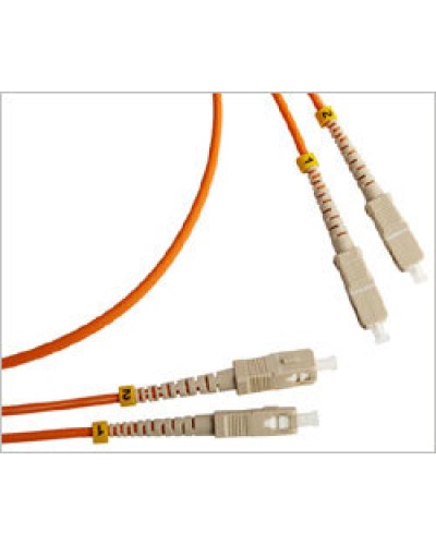 Патч-корд оптический LSZH, дуплексный, SC/PC-SC/PC, MM 50/125, 5м LANMASTER LAN-2SC-2SC/OM2-5.0 в Волгограде Патч-корды и пигтейлы Pintop.ru