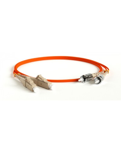 Патч-корд волоконно-оптический Hyperline FC-D2-50-SC/PR-ST/PR-H-50M-LSZH-OR в Волгограде Патч-корды оптические Pintop.ru