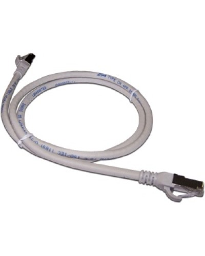 Патч-корд RJ45 - RJ45, 4 пары, FTP, категория 6A, 0.5 м, серый LANMASTER LAN6A-S45-45-0.5-GY в Волгограде Патчкорды (медные) Pintop.ru