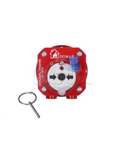 Извещатель пожарный ручной взрывозащищенный Спектрон-512-Exd-Н-ИПР-А-Modbus в Волгограде Пожарные извещатели (Ex) Pintop.ru
