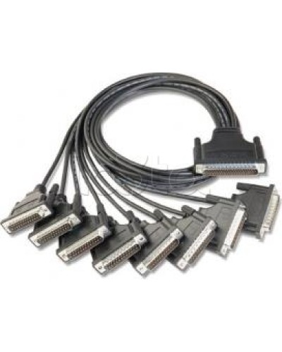 Кабель для 8-портовых плат ISA, PCI, Universal PCI Moxa Opt-8C (CBL-M62M25x8) в Волгограде Дополнительное оборудование для ОПС Pintop.ru
