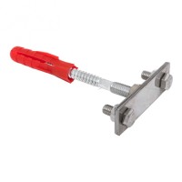 Держатель фасадный для полосы 50 мм, L=100mm Ni EKF PROxima (lp-31508-ni)