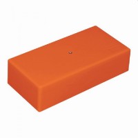 MB145 Коробка огн. E-110,о/п 145х75х40, с гладкими стенками,без галогена, заземление, IP41, 6P, (1,5-10мм2), цвет оранж