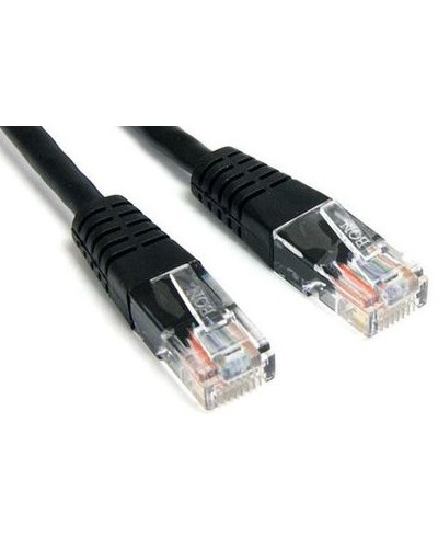 Патч-корд RJ45 - RJ45, 4 пары, UTP, категория 6, 5 м, черный, LSZH LANMASTER LAN-PC45/U6-5.0-BK в Волгограде Патч-корды и пигтейлы Pintop.ru