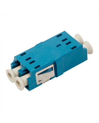 Адаптер оптический LC, SM, корпус SC без фланцев, дуплексный LANMASTER (LAN-2LCS/NF-AM-SM) в Волгограде Проходные адаптеры и розетки оптические Pintop.ru