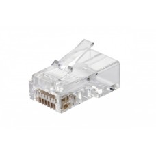 Вилка RJ45 Q-PLUG, категория 5e, UTP, для полевой установки, без цвета, упаковка 50 штук Eurolan 13A-U5-11WT
