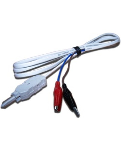 Шнур тестовый для плинтов, 2-х полюсный LSA/Крокодил TWT-LSA-P2-CR2-1.5m в Волгограде Коммутационные изделия Pintop.ru