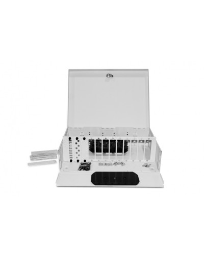 Бокс оптический Hyperline FO-WBX-12xSLT-W140H42-96UN-GY в Волгограде Кросс оптический Pintop.ru