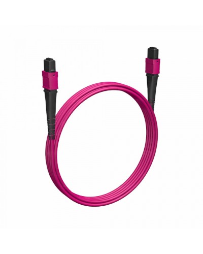 Кабельная сборка MPO(F) -MPO(F)-8 волокон 50/125 OM4, 1 m Cabeus (FOP-50-OM4-8-MPO(F)-8-MPO(F)-B-1m) в Волгограде Кабельные сборки (оптические) Pintop.ru